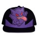 Boné de baseball Pokémon Gengar em preto e roxo