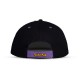 Boné de baseball Pokémon Gengar em preto e roxo