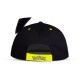 Boné de beisebol Pikachu Pokémon em preto e amarelo