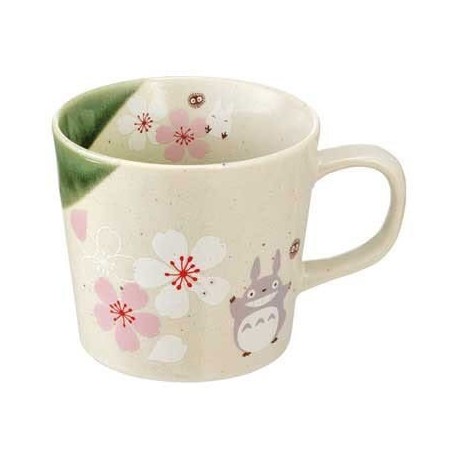 Taza de cerámica Mi vecino Totoro con sakura