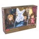 Ensemble de 4 mini figurines Harry Potter.