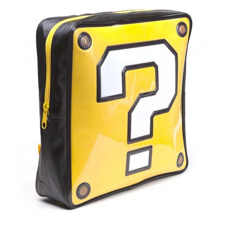 Backpack Nintendo Question Block