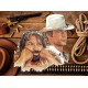 Placa 3D de Bud Spencer y Terence Hill en forma de chapa