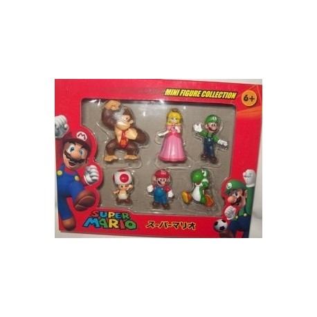 Set mini figuras de Super Mario