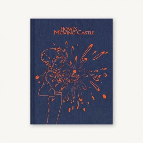 Portada del libro de bocetos de El castillo caminante de Howl