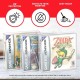 Caja de acrílico protector doble para juegos Gameboy Advance