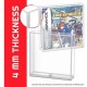 Caja de acrílico protector doble para juegos Gameboy Advance