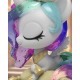 Figura de vinyl Princess Celestia My Little Pony con melena arco iris
