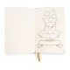 Journal Dungeons & Dragons bleu avec design doré