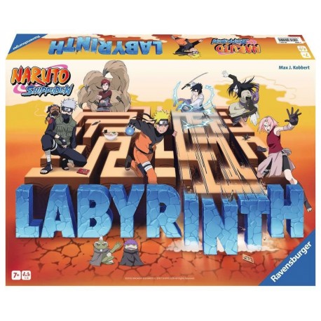 Caja del juego de mesa Labyrinth de Naruto Shippuden