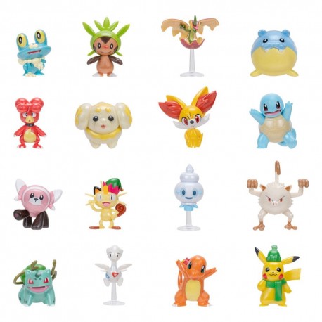 Calendrier de l'Avent Pokémon avec figurines et accessoires