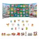 Calendrier de l'Avent Pokémon avec figurines et accessoires