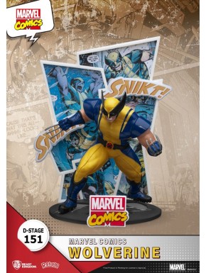 Diorama Marvel PVC D-Stage Wolverine 16 cm