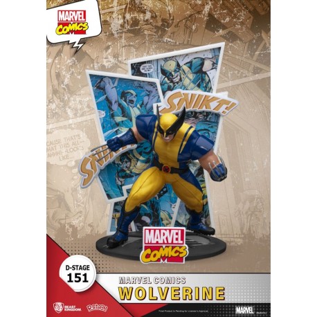 Diorama Marvel PVC D-Stage Wolverine 16 cm