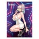 Póster de tela de Super Sonico Super Star con luces de neón