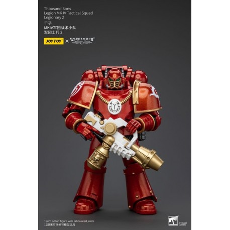 Figurine articulée Thousand Sons Legion MK IV Legionary 2 12 cm