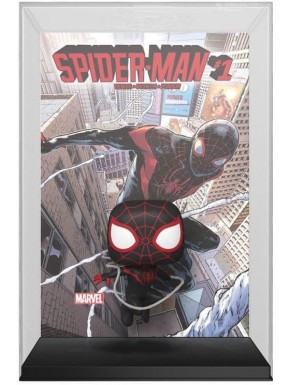 Figura de vinilo Spider-Man POP! Comic Cover enmarcada