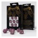 Set de dados poliédricos púrpura Dracopolis