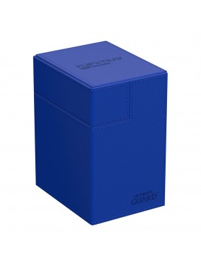 Caja de cartas azul Ultimate Guard Flip'n'Tray.