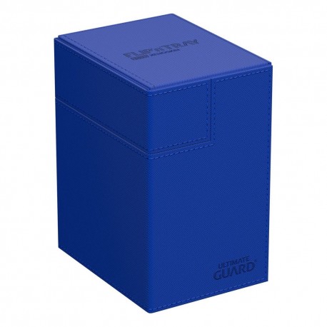 Caja de cartas azul Ultimate Guard Flip'n'Tray.
