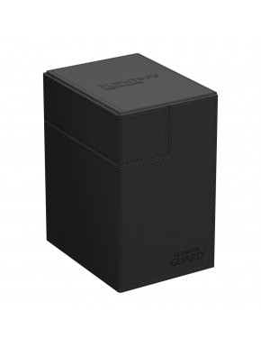 Caja Ultimate Guard Flip`n`Tray 133+ XenoSkin en negro.