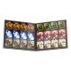 Album bleu Ultimate Guard ouvert montrant des cartes.