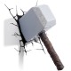 Lampe 3D LED Thor Hammer de Marvel avec effet fissure
