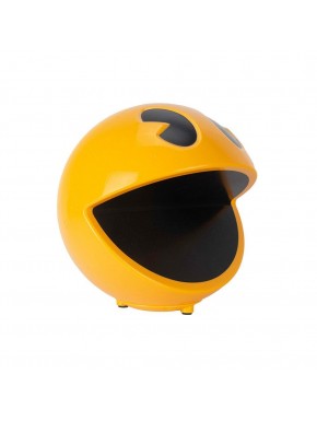 Lámpara 3D LED Pac-Man iluminada sobre mesa