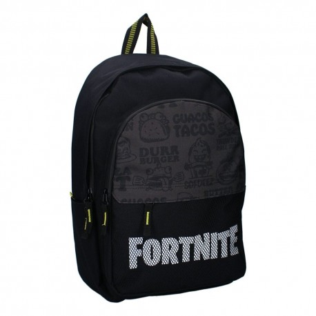 Mochila negra Fortnite Battle Royal 45 cm