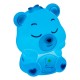 Luminária azul Squishy Glo Bedtime Bear de 15 cm