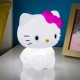 Luminária Hello Kitty com laço rosa iluminada