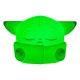 Luminária verde Grogu Star Wars Mandalorian.