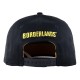 Gorra Snapback Borderlands negra con símbolo Vault en amarillo