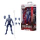 Figura de Spider-Man traje Anti-Venom en azul y blanco.
