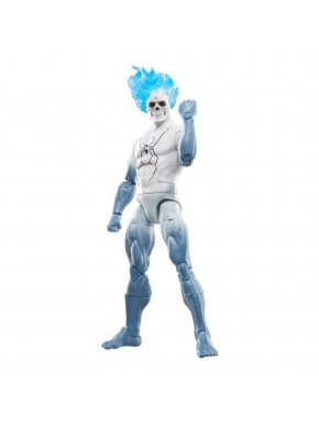 Figura Spirit Spider com cabelo azul da Marvel Legends