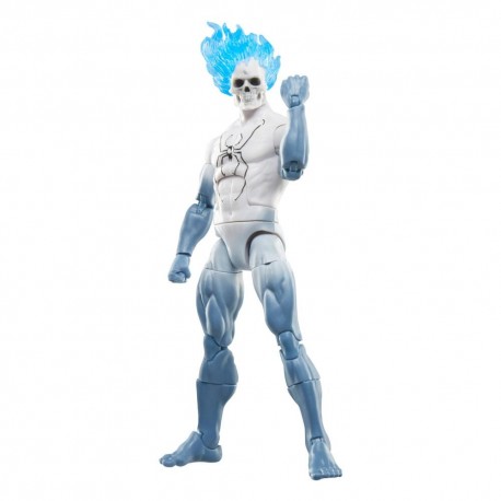 Figura Spirit Spider com cabelo azul da Marvel Legends