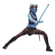 Figura de Aayla Secura con sable de luz azul