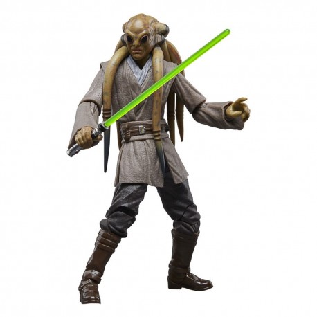Figurine Kit Fisto Star Wars Black Series avec sabre laser