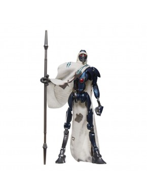 Figura Magnaguard de Star Wars con lanza electrostaff