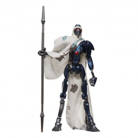 Figura Magnaguard de Star Wars con lanza electrostaff
