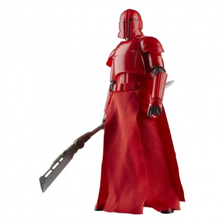 Figura Imperial Praetorian Guard de Star Wars en rojo.