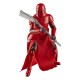 Figura Imperial Praetorian Guard de Star Wars en rojo.