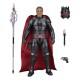 Figura Moff Gideon con armadura y capa roja.