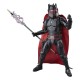 Figura Moff Gideon con armadura y capa roja.
