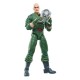 Figurine de Professor X en costume vert avec casque