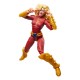 Figurine Husk 15 cm Marvel Legends en tenue rouge et or.