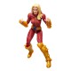 Figurine Husk 15 cm Marvel Legends en tenue rouge et or.
