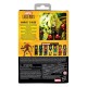 Figurine Husk 15 cm Marvel Legends en tenue rouge et or.