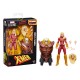 Figurine Husk 15 cm Marvel Legends en tenue rouge et or.