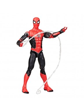 Figura de ação do Homem-Aranha em traje aprimorado